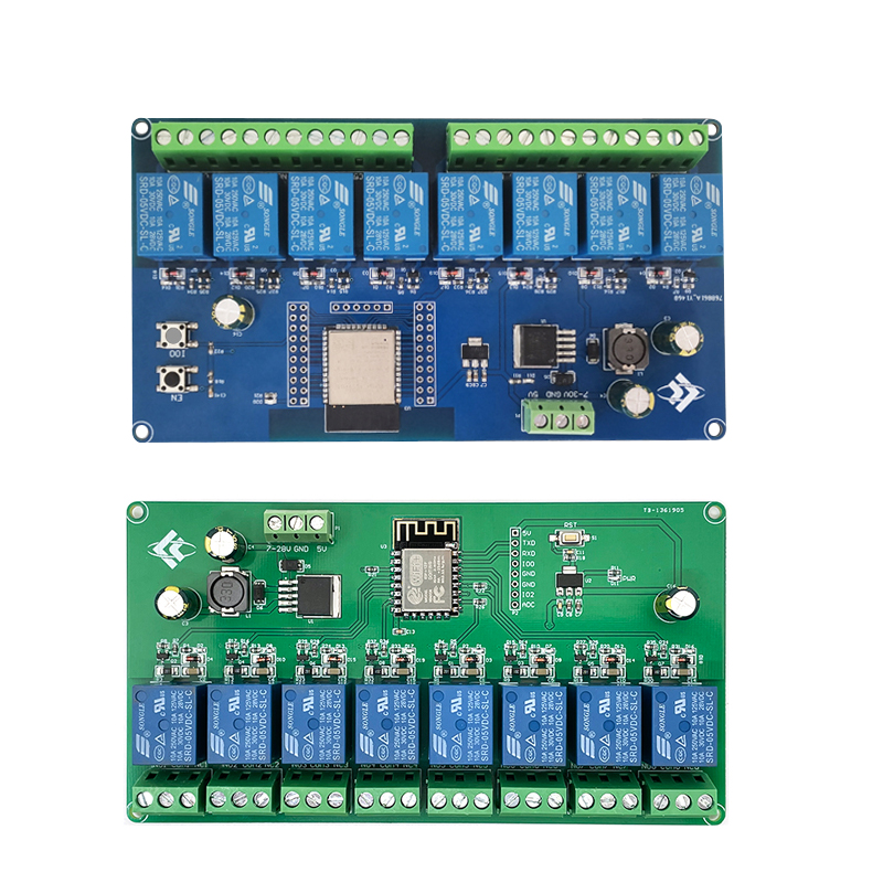 Esp8266 - ESP8266 / ESP32 WIFI 8-kanaals relaismodule
