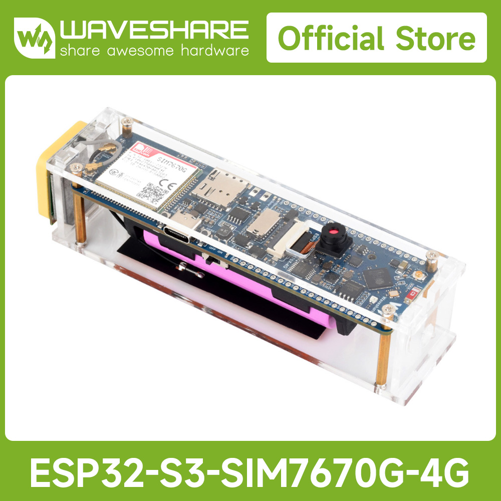 Esp32 Uart Module - Waveshare ESP32-S3 SIM7670G 4G-ontwikkelbord, LTE Cat-1/WiFi/Bluetooth/GNSS-positionering,