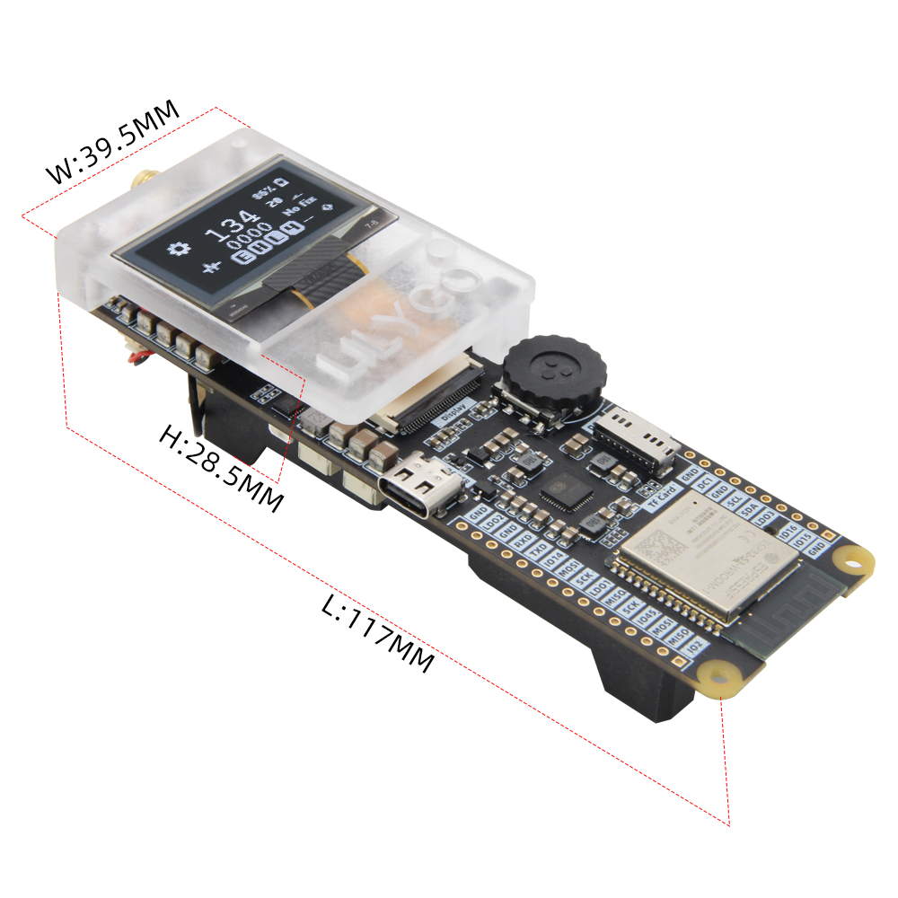 Esp32 - T-TWR Plus OpenEdition ESP32-S3 Geïntegreerde Development