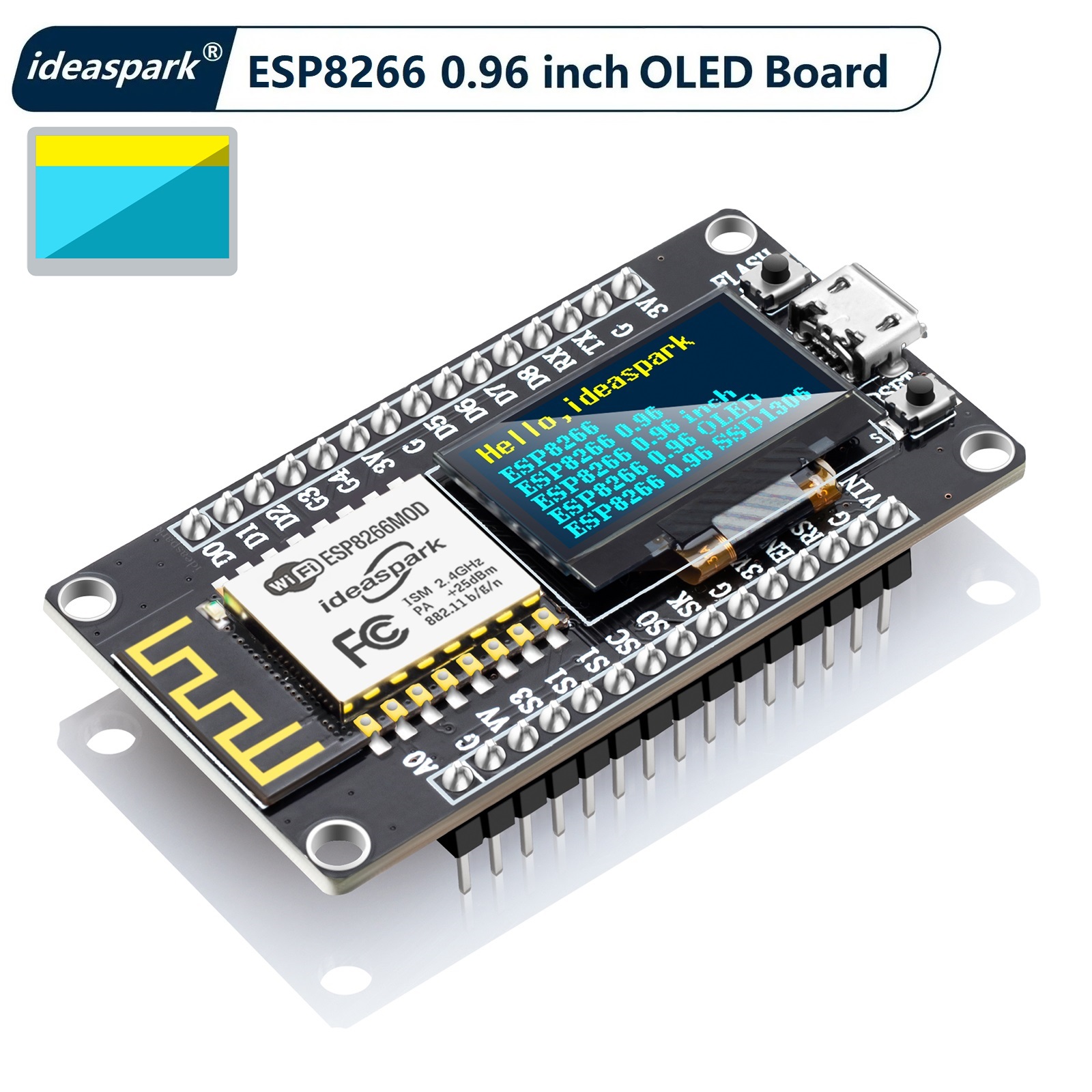 Esp8266 Nodemcu - NodeMCU ESP8266 ontwikkelingsbord met 0,96 ''