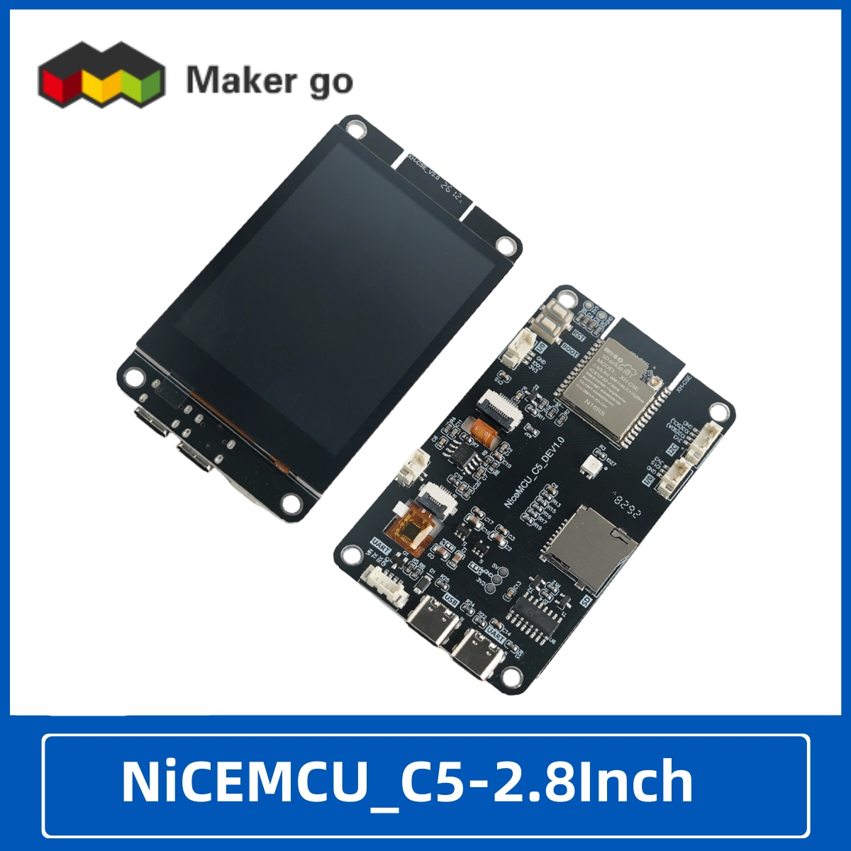 Esp32 Uart Module - ESP32-C5 ontwikkelbord met dual-band wifi, ingebouwd
