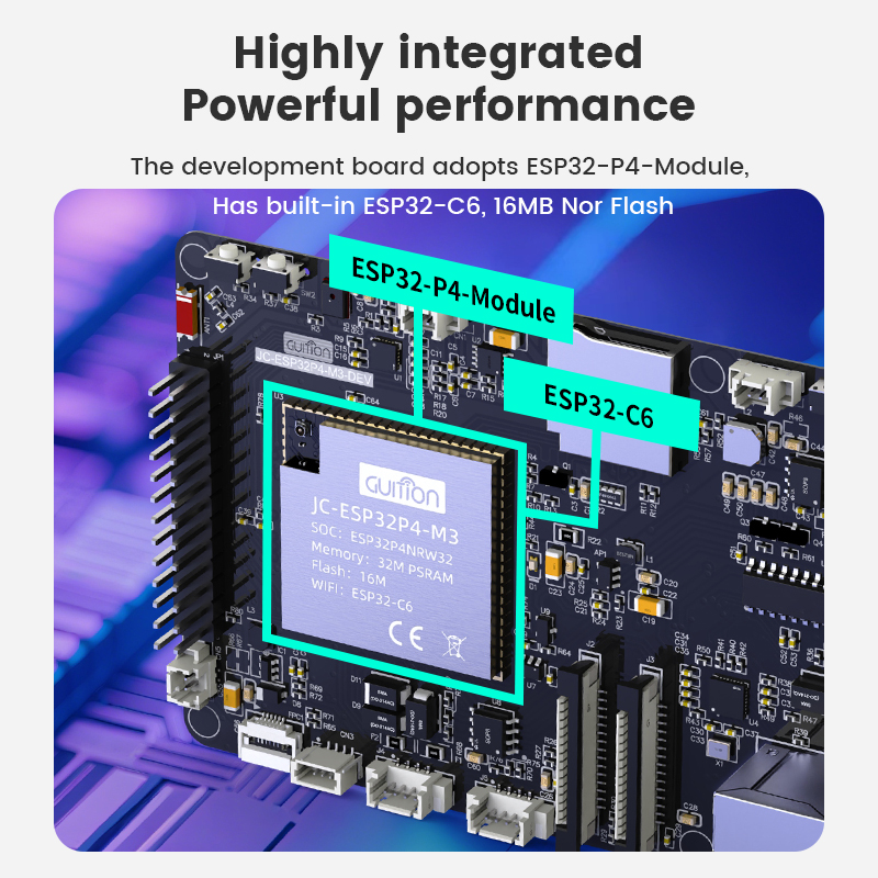 JC-ESP32P4-M3-DEV Development  - Esp32 C6 recensie en prijs