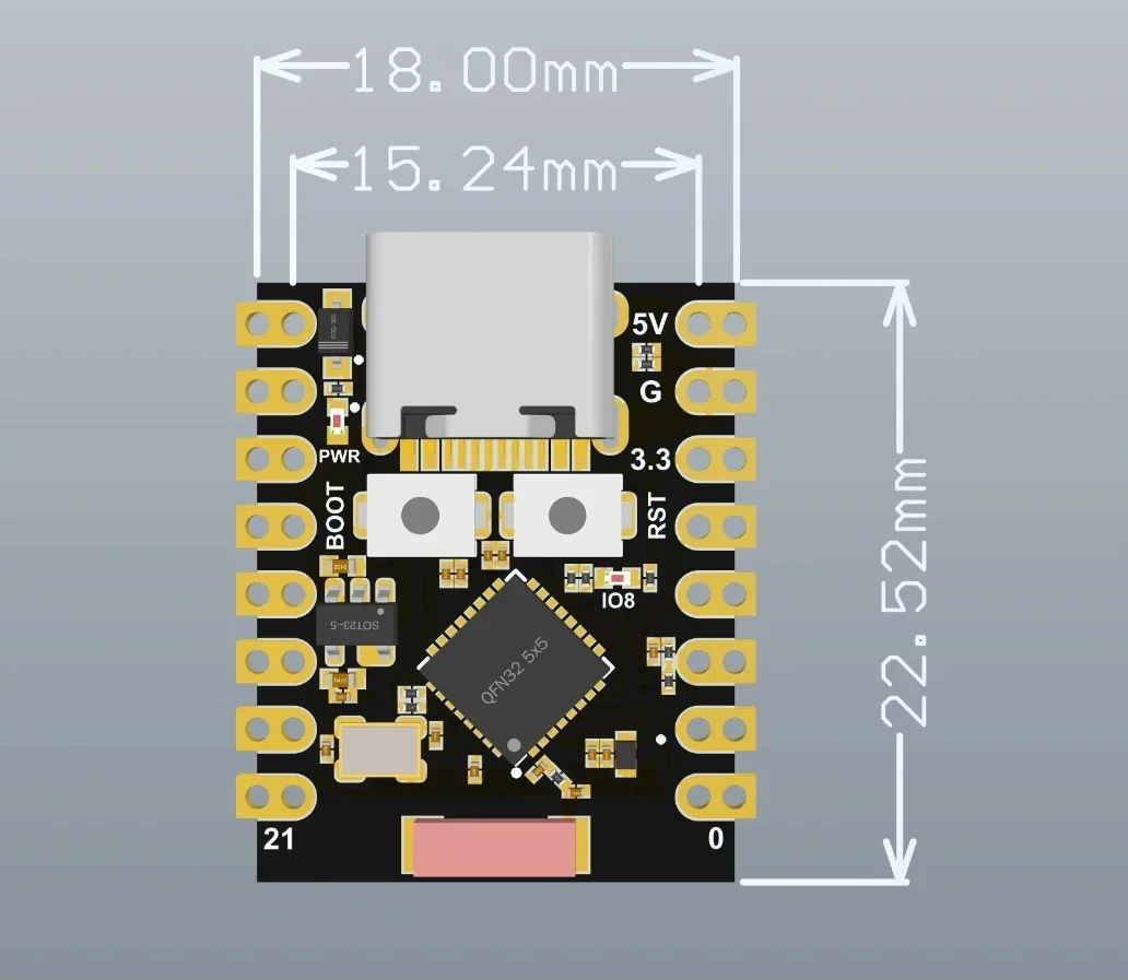 ESP32-C3 Esp32 Super Mini Deve - Esp32 C3 recensie en prijs