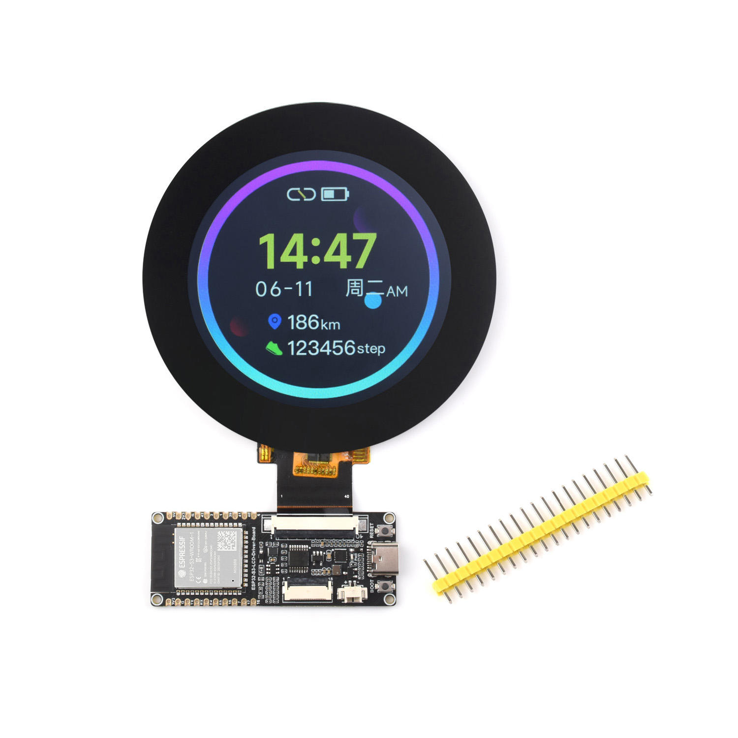 Waveshare ESP32-S3 RGB LCD-stu - Esp32 S3 recensie en prijs