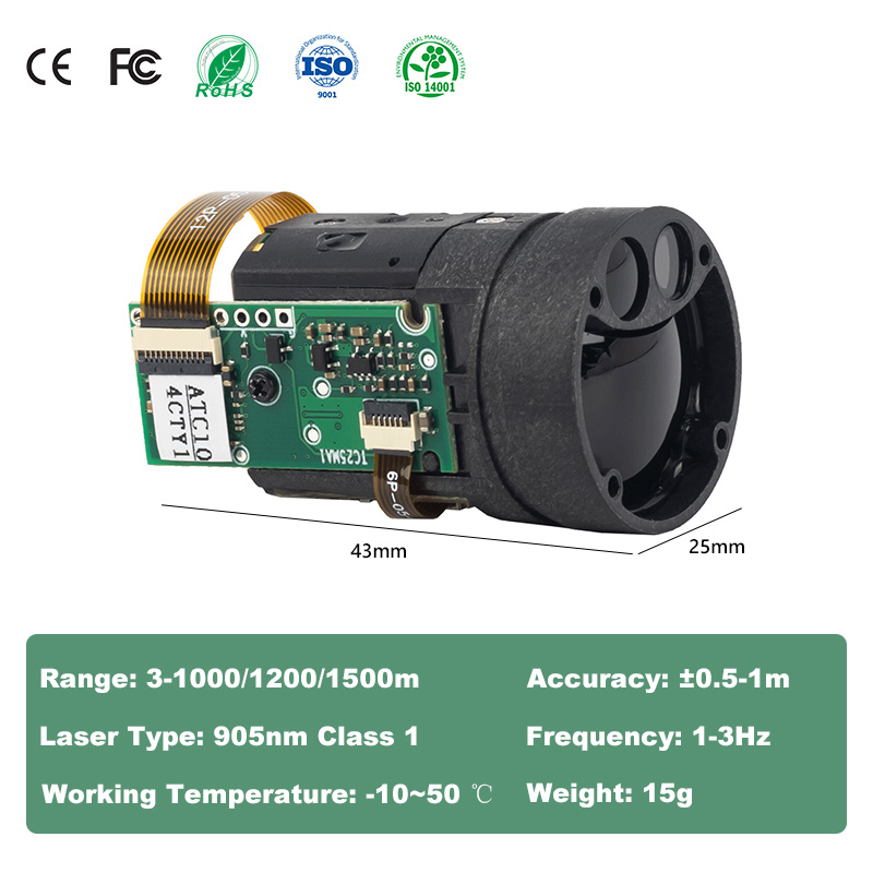 TC25 UART Laser Rangefinder Mo - Esp32 Uart Module recensie en prijs