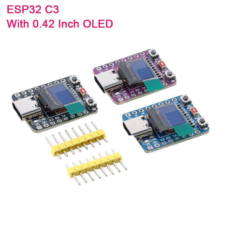 ESP32-C3 0,42 inch scherm OLED - Esp32 C3 recensie en prijs