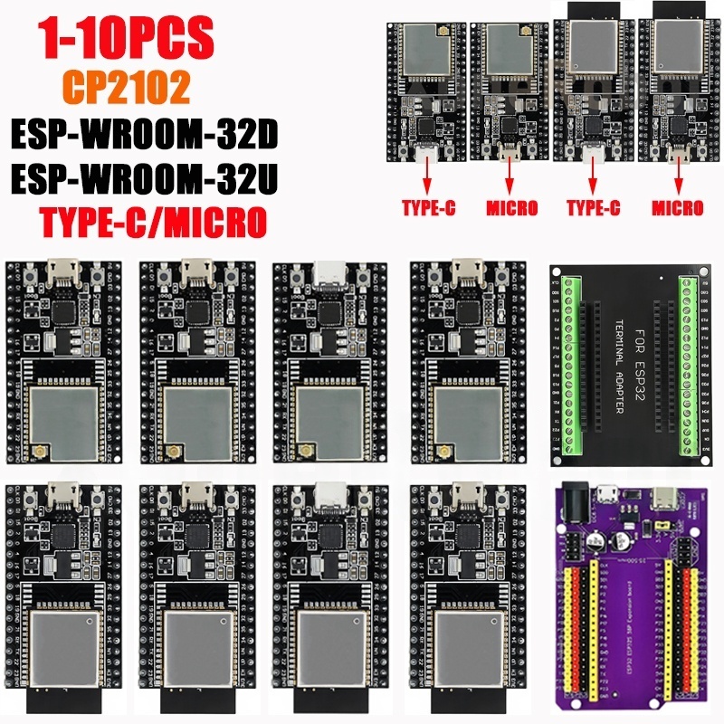 1-10PCS ESP32-DevKitC kernbord - Esp32 Devkit recensie en prijs